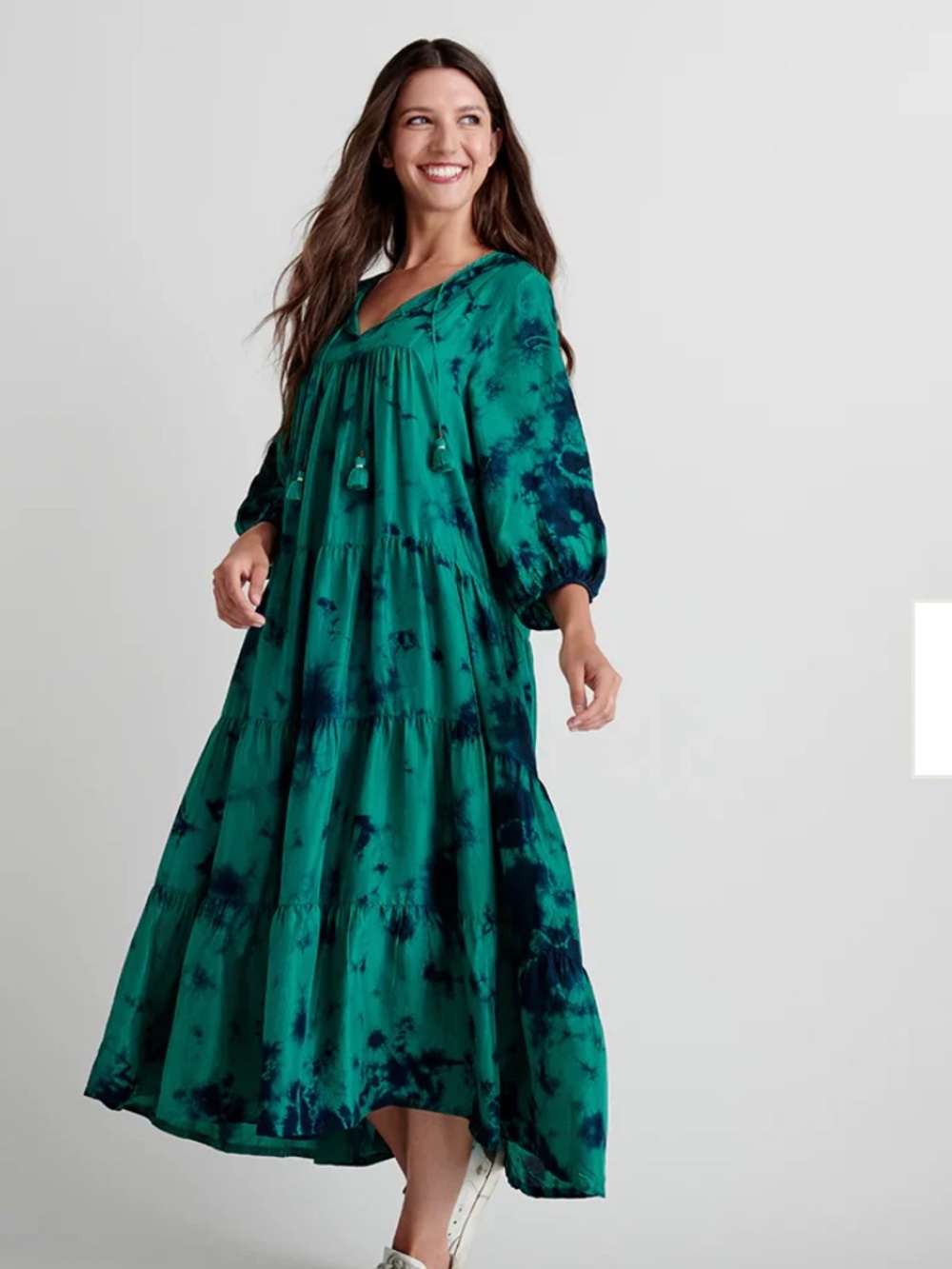 Pink chicken silk indira dress maxi